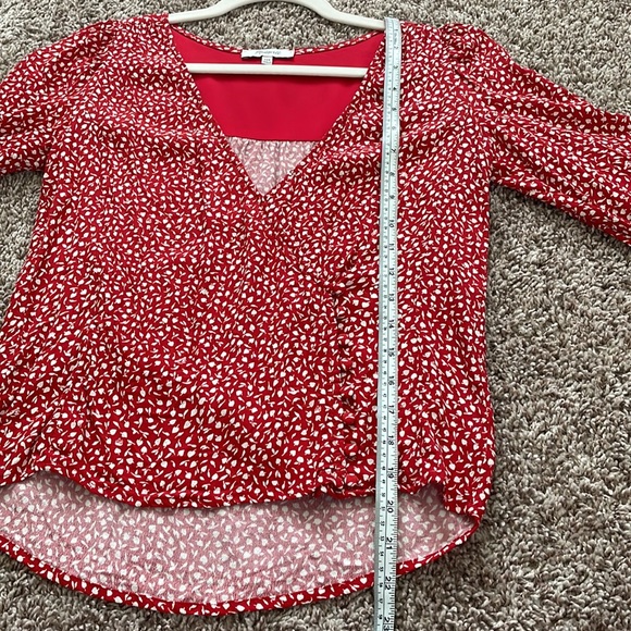 Madewell Kinston side-button wrap top size xxs - Picture 10 of 12